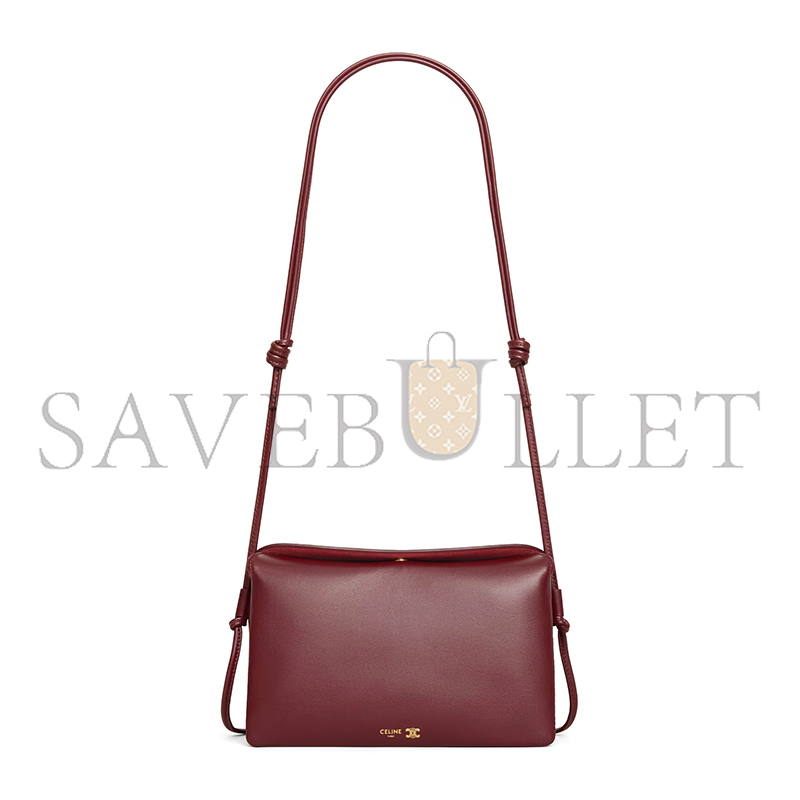 Ce1i*e trio flap in smooth lambskin 10p862o86.28po (22.5*13*3.5cm)